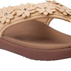 Women's Casual Flip-Flops Synthetic Rubber Size 8 Non-Slip Arch Support